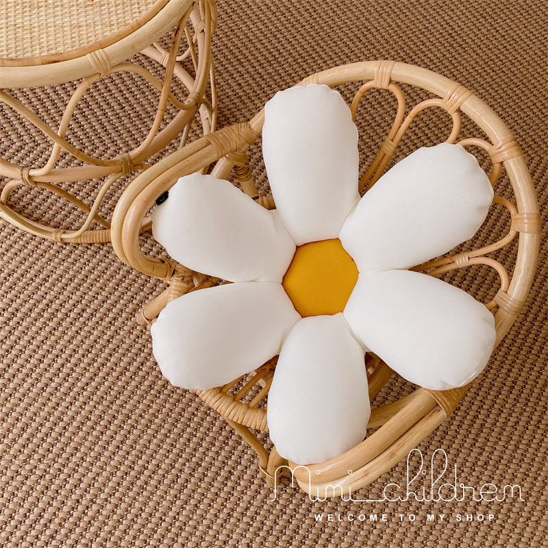 Korea ins living room sofa cushion flower pillow car back cushion waist office nap pillow