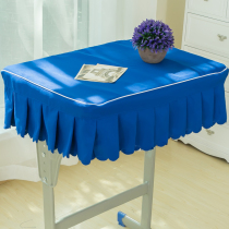 Primary school desk cloth water-proof blue 40*60 table set Student writing desk tablecloth dirty sky blue Junior high school