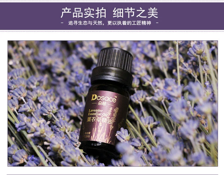 [Purple Beauty Beauty Official] Tinh dầu oải hương Tân Cương 10ml Hương liệu đơn - Tinh dầu điều trị