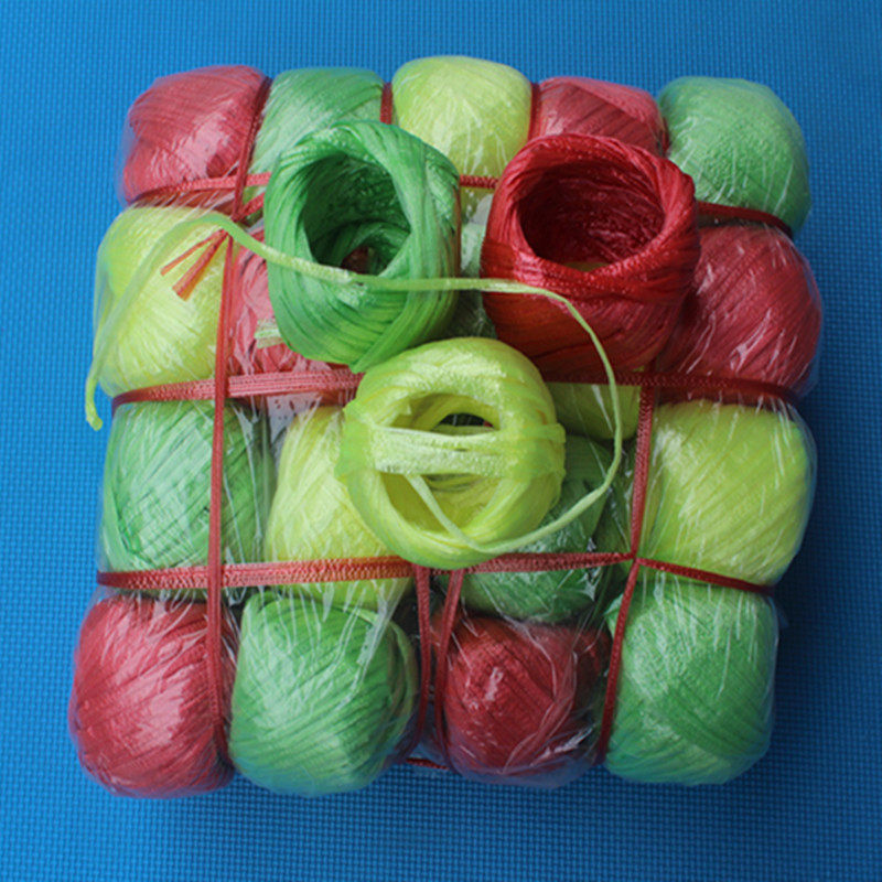 Strap rope plastic rope thin line packaging rope cloth straw rope bag rope