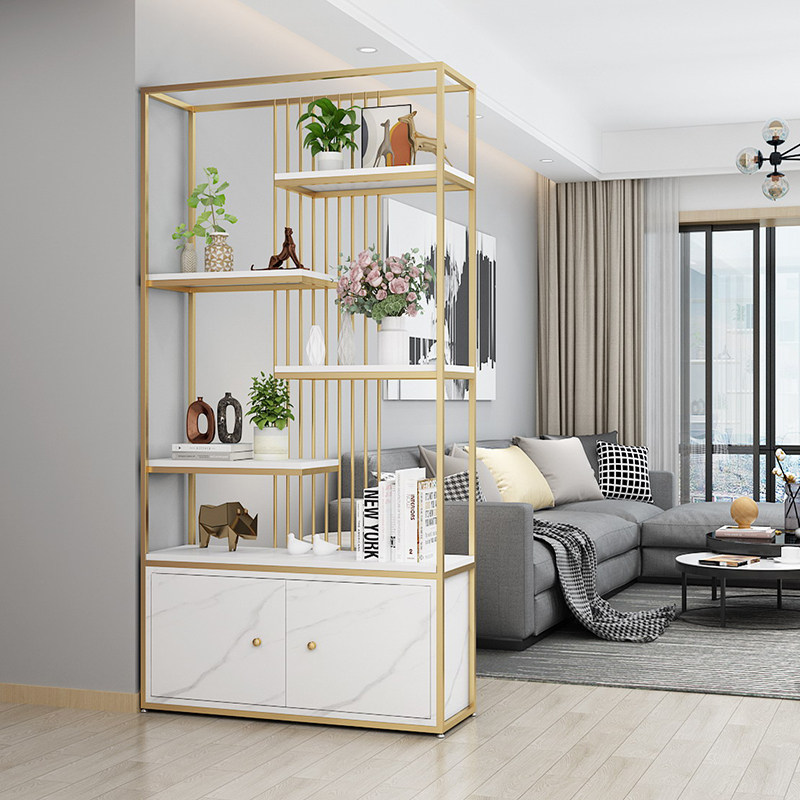 Entrance door small apartment net red screen partition cabinet living room double-sided porch cabinet American dining room wine cabinet simple and modern