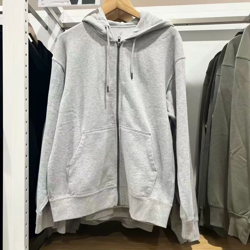 New Men's and Women's Hooded Zip-Up Sports Cardigan Long-Sleeve Jacket Sweatshirt 482311 479800 475380