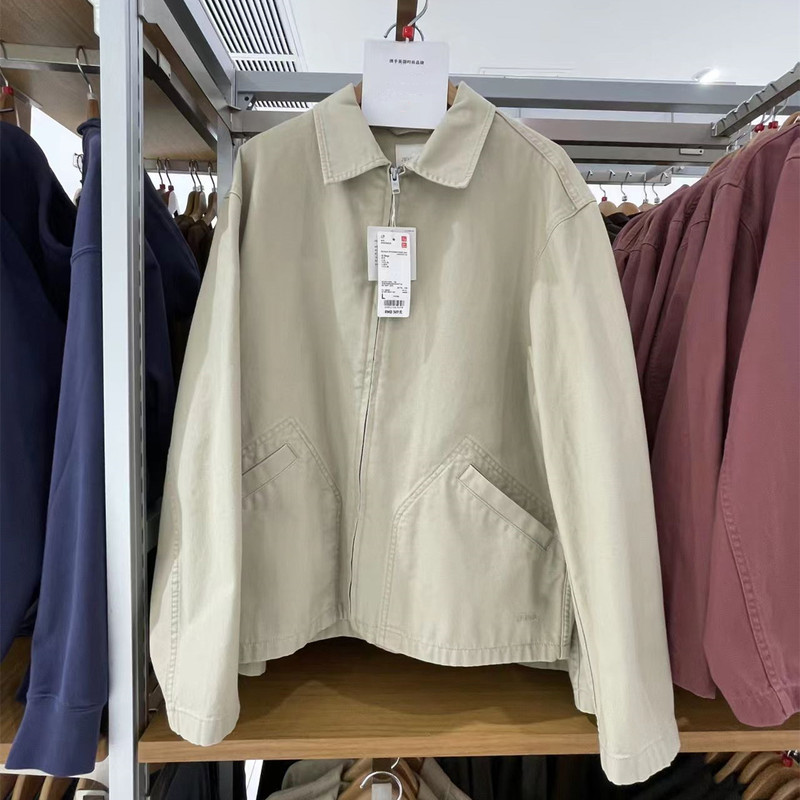 Japanese Collaboration Style/Men's and Women's Clothing 26 Spring New Casual Zipper Jacket/Detroit Jacket Coat 484249