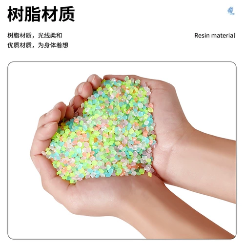 Светящаяся частица, желающая звездного неба бутылка