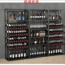Restaurant bar landing wine cabinet hotel multifunctional household wine cup holder European wine wine buffet wine rack