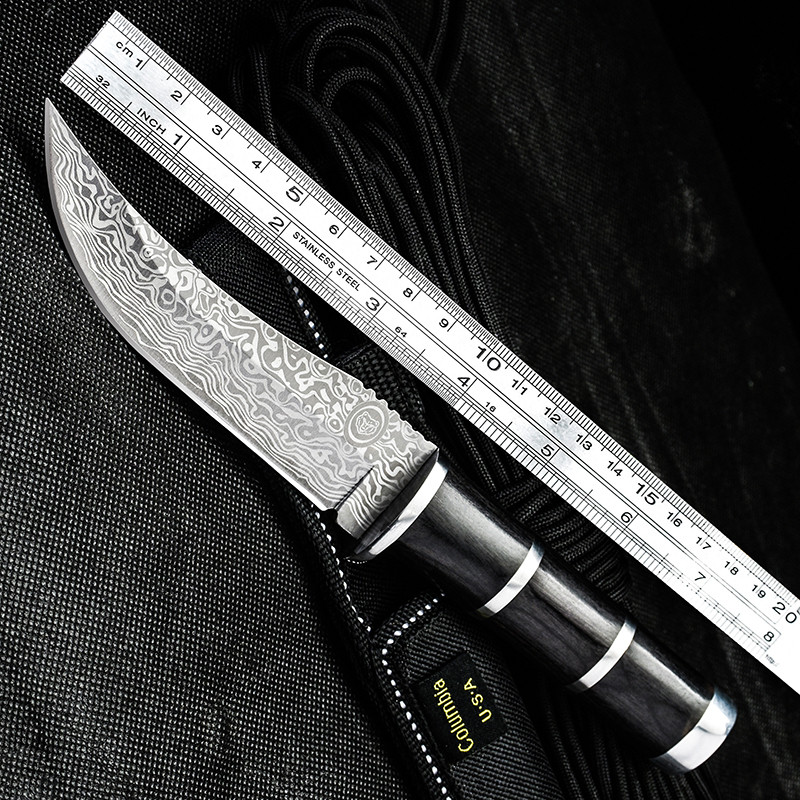 Special Soldier Knife Army Knife Sharpened Knife High Hardness Wolf cutter Anti-body Cold Weapon Tritium Gas Knife Outdoor Carry-on