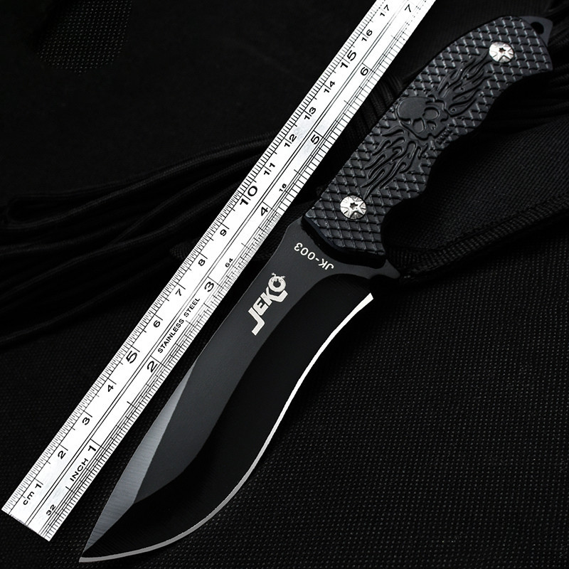 Special Soldier Knife Tritium Gas Knife Carry-on outdoor small knife straight knife open knife open edge knife anti-body cold weapon sharp knife