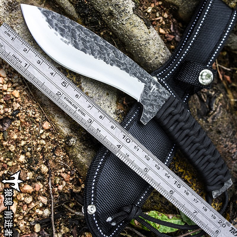 Cutter anti-body cold weapon Outdoor Army Knife Open Blade High Hardness Knife Tritium Gas Knife Carry-on Knife Wolf knife Knife Wolf
