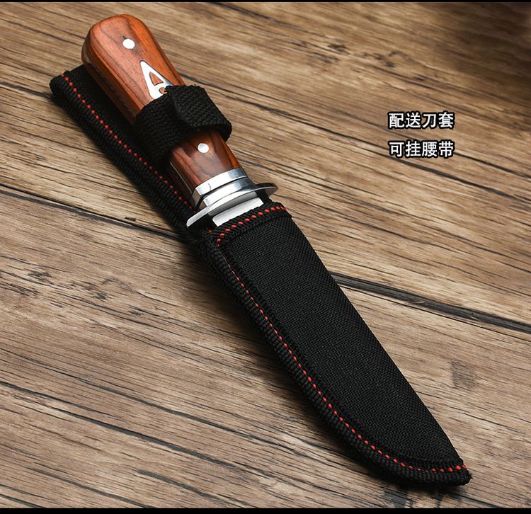 Tritium Knife Portable Wolf Knife thẳng Dao Edged Dao tự vệ Vũ khí lạnh Ngoài trời Sabre Lực lượng đặc biệt Dao - Công cụ Knift / công cụ đa mục đích