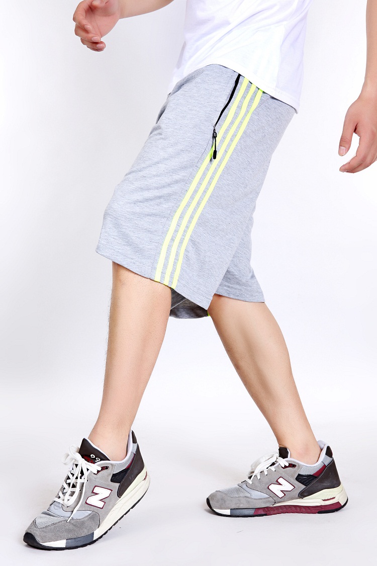 Quần short thể thao nam mùa hè Quần short nam cỡ lớn cộng với phân bón tăng quần 宽松 Quần rộng đầu to Xu hướng chạy lớn quần nam đẹp