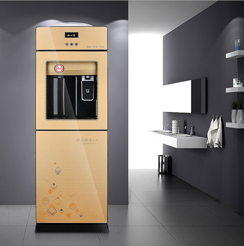 máy lọc nước 3 vòi Đài phun nước thẳng đứng nóng và lạnh hộ gia đình nhỏ nhiệt độ băng nhỏ thùng ký túc xá tiết kiệm năng lượng tốc độ ngay lập tức văn phòng tự động - Nước quả máy lọc nước nóng lạnh công nghiệp