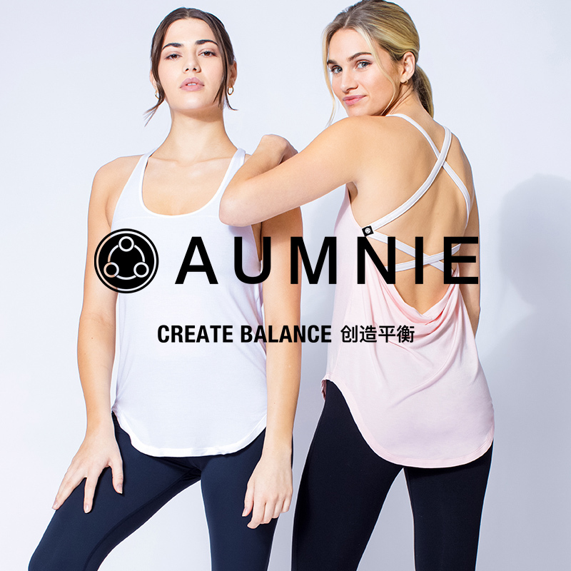 Aumnie Parallel Vest for Yoga, Sports, and Fitness with Chest Pads, Slimming, Shock-Absorbing, and Supportive for Medium to Low Intensity