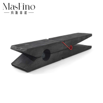 Masfinozhen wind simple log long solid wood stool household dwarf bench cedar clamp bench