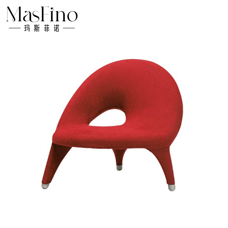 Masfino Modern Light Luxury Designer Creative Triangle Model Armrest Single-Person Leisure Chair Household Villa