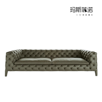  MSFN fabric single double furnished sofa living room household simple fashion Nordic style small apartment sofa furniture