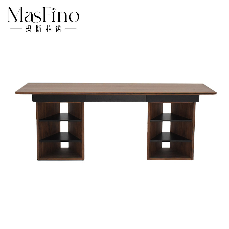 Masfino Nordic Simple Fengfeng Desk High-end Computer Desk Desk Desk Desk Desk Desk Profile Room