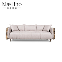 Masfino Italian Light Luxury Simple Multi-Man Piff Balloon Sands Discovered Simple High-End Living Room Customized Furniture