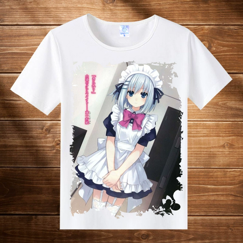 Hẹn hò chiến đấu lớn T-Shirt năm con sông road bốn series là mười hương phim hoạt hình anime xung quanh quần áo nam giới và phụ nữ vòng cổ ngắn tay áo