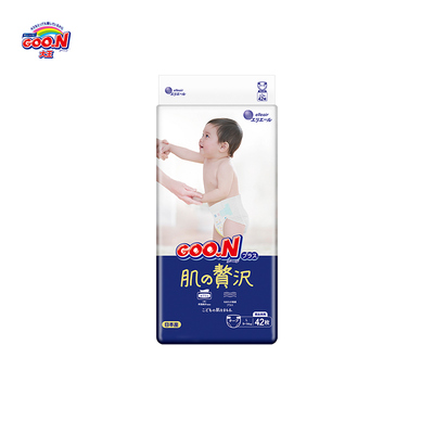 【拍2件】GOO.N大王纸尿裤奢华肌系列L42片尿不湿 官方旗舰店官网