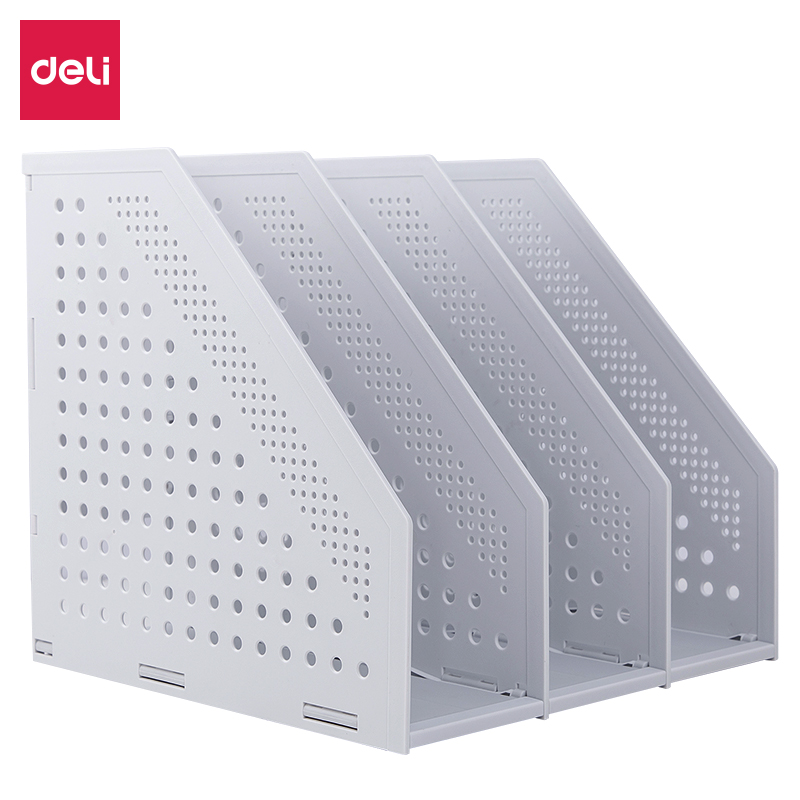 Powerful 78995 triple folding file frame desktop office supplies multi-layer telescopic integrated rack
