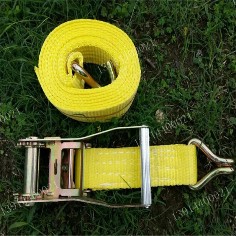 Rescue car accessories wear-resistant binding belt wrecker tool binding device tensioner tensioner tightening belt 5T5cm