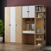 Open wardrobe modern simple combination large wardrobe economic home bedroom corner cabinet storage cabinet