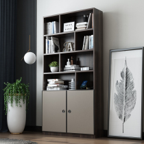 Modern simple floor-to-ceiling bookshelf light luxury home living room bookcase locker combination cabinet economic porch partition cabinet