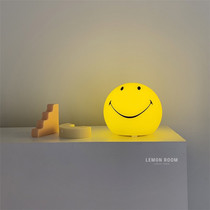 South Korea Ins smiling face Remote control Little night light Baby feeding eye sleep lights Childrens room Creative bedlights