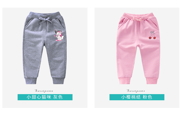 Quần bé gái bằng vải cotton cho bé gái 2018 xuân hè mới quần mỏng mùa hè trẻ em