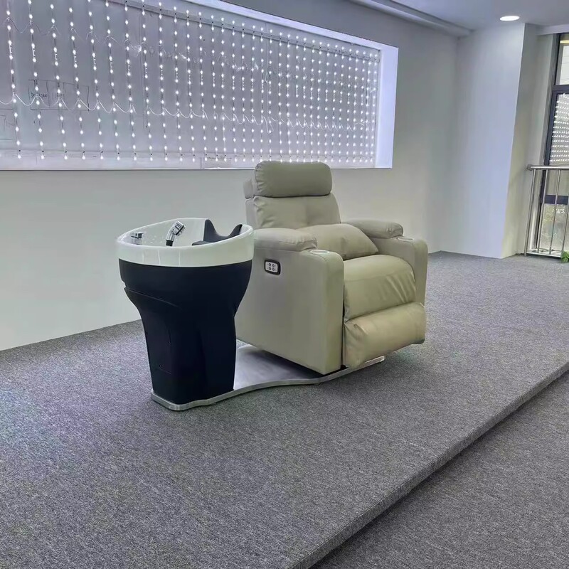 2026 Intelligent Electric Massage and Flushing Bed Multifunctional Rotating Integrated Massage and Hair Washing Bed Head Therapy Hair Care Bed