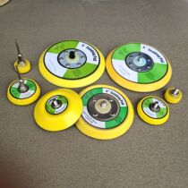 Pneumatic Mill chassis 1 inch 2 inch 3 inch 4 inch 5 inch sandpaper adhesive tray sandpaper adhesive suction cup air mill grinding disc 5