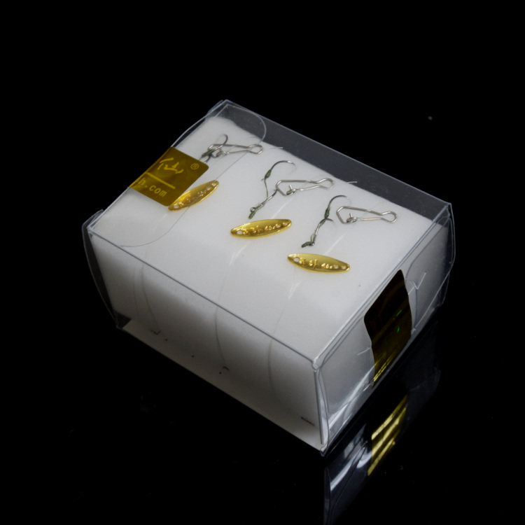 Tianwaixian knock beetle road sub-sequin trumpet 10 5mm three-pack double hook mini plug-in small fish kill