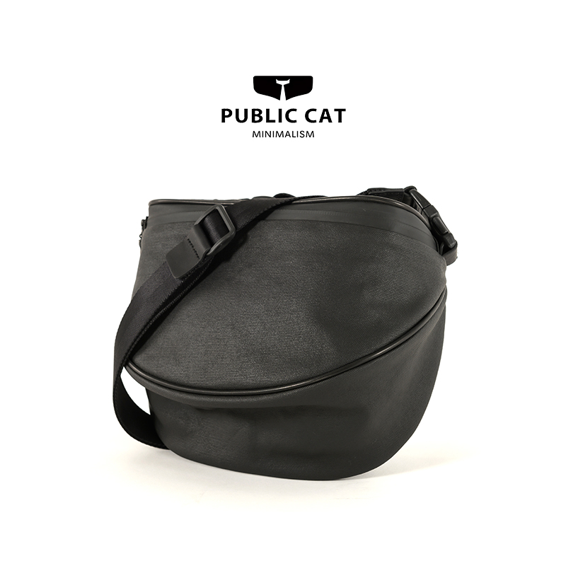 Single shoulder slanted satchel 2022 New official cat 100 lap Leisure Mountain Benwind waterproof canvas Outdoor machinery Male bag