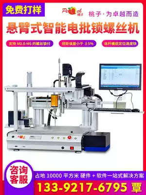 Fully automatic locking screw machine high torque locking screw robot CCD vision assembly line locking screw machine manipulator
