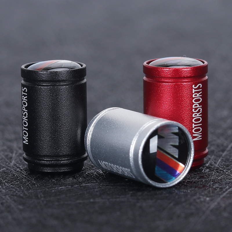 Fashion car tire valve cap personalized decoration modified metal aluminum alloy valve core valve cover universal type