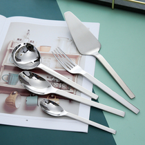 High-grade goods Export Germany 18-10 Stainless Steel Dining Spoon Soup Spoon Western Meal Steak Fork Coffee Spoon Pizza Shovel