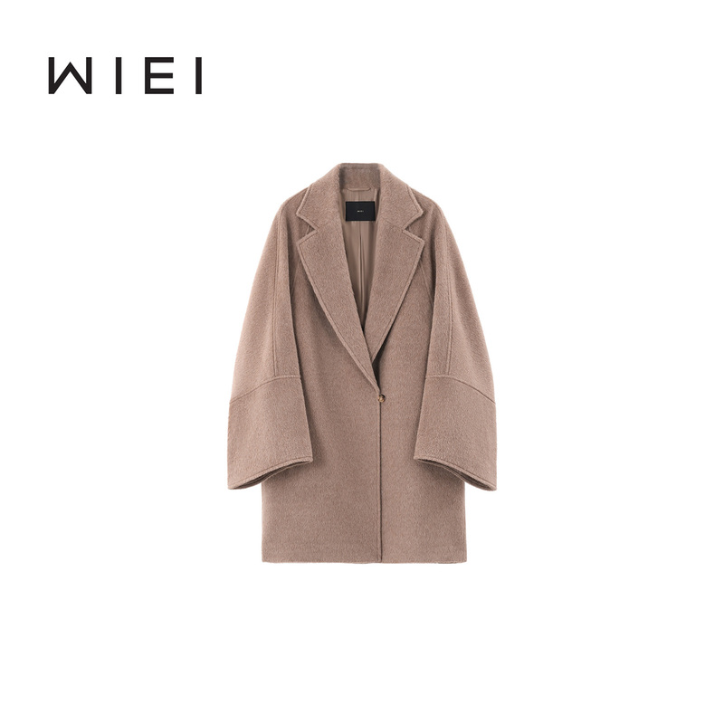 《Wi Ei》Versailles Coat*Max*Ra High-Fashion Split Scimitar Sleeve Suli Coat W25407510 《Wi Ei》Versailles Coat*Max*Ra High-Fashion Split Scimitar Sleeve Suli Coat W25407510