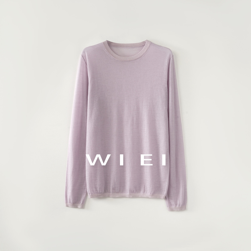 《Wi Ei》Creamy Candy Consinee 100% Worsted Cashmere Relaxing Bare Skin Feel Knitted Sweater W26109216 《Wi Ei》Creamy Candy Consinee 100% Worsted Cashmere Relaxing Bare Skin Feel Knitted Sweater W26109216