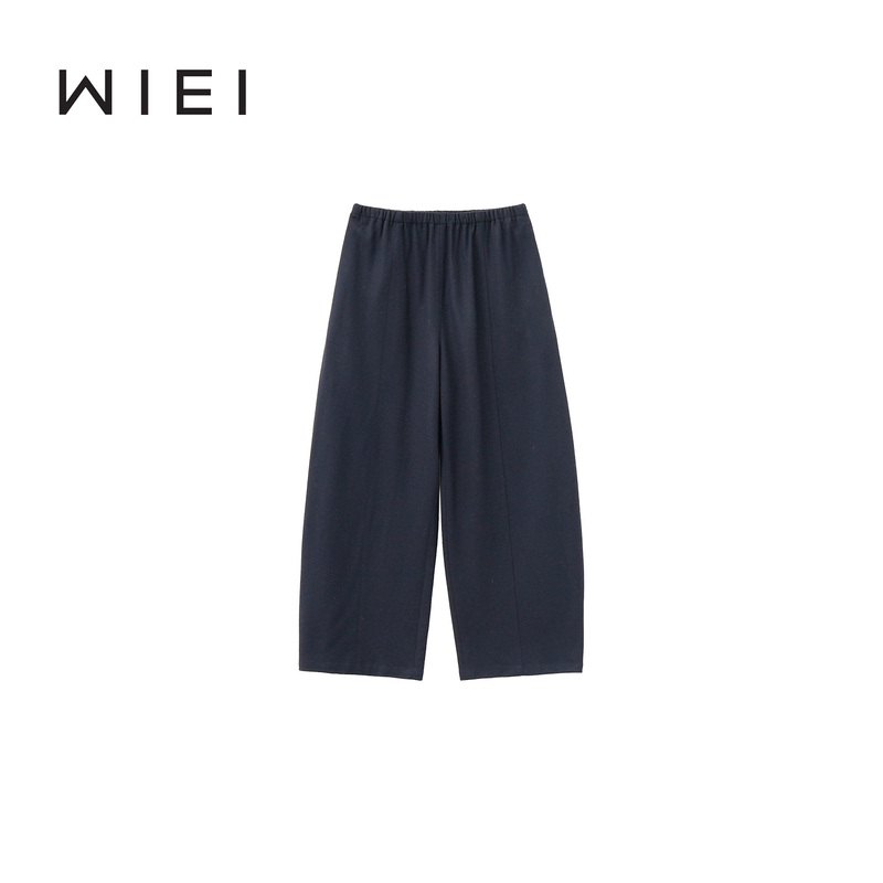 Rongrong Wiei Heavy-Duty Machine-Washable Wool Drapey Relaxed Loose Casual Wide-Leg Pants W26102023 Rongrong Wiei Heavy-Duty Machine-Washable Wool Drapey Relaxed Loose Casual Wide-Leg Pants W26102023