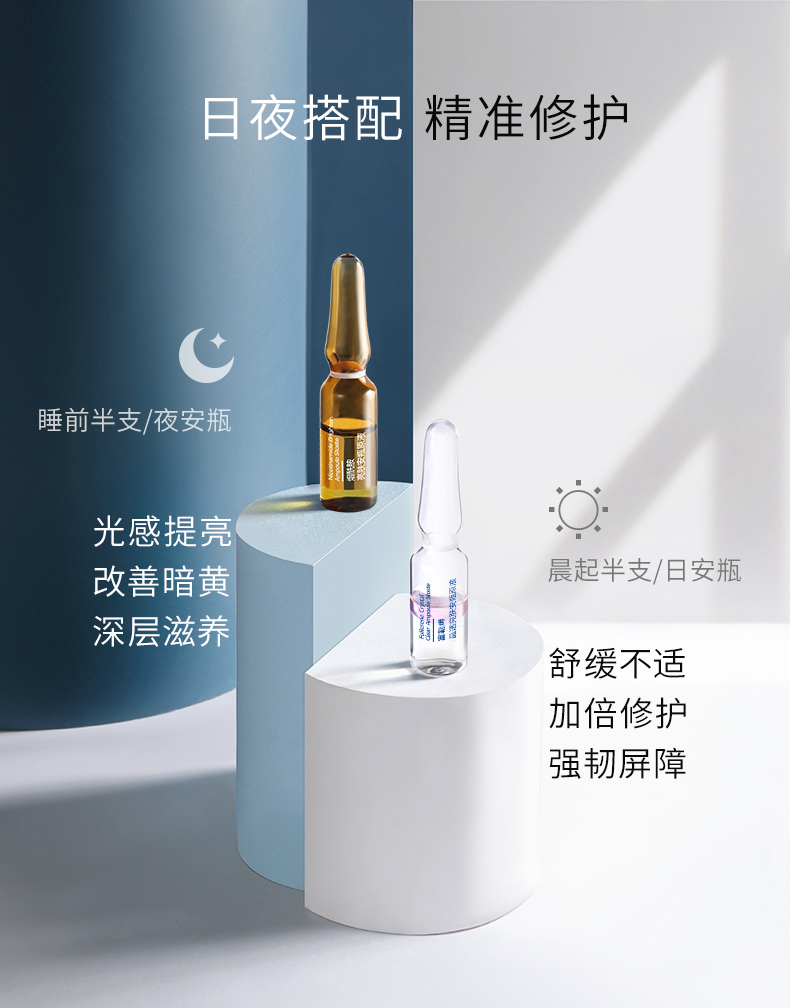 优理氏 烟酰胺日夜亮肤精华安瓶礼盒 28支 图4