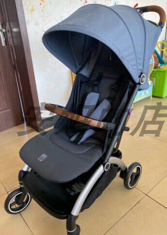 Goodbaby baby push can sit can lie four-wheel shock absorber light folding aluminum alloy one-button car collection D850 E5011