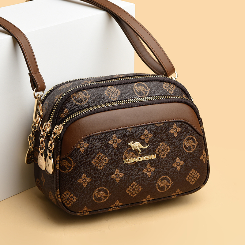 Authentic Women's Bag Genuine Leather Shoulder Crossbody Bag 2024 New Summer Multi-Layer Small Bag Casual Versatile Mobile Phone Coin Purse Authentic Women's Bag Genuine Leather Shoulder Crossbody Bag 2024 New Summer Multi-Layer Small Bag Casual Versatile Mobile Phone Coin Purse