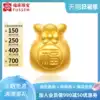 999 Pure gold lucky lucky bag transporter beads The Year of Life gold bracelet female 24k pure gold purse 3D hard gold Passepartout