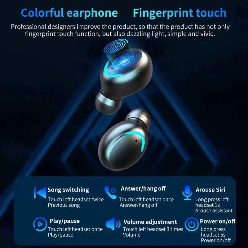 Другие/Другое См. описание F9-5 TWS наушники беспроводные Bluetooth гарнитура