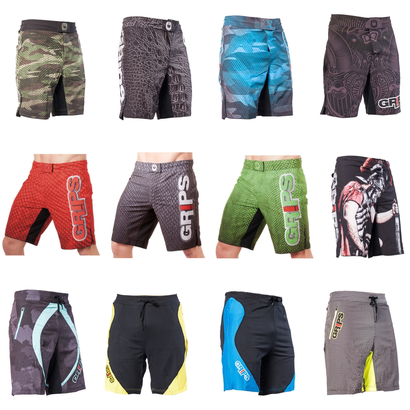 Grips Fastening Mma Mixed Martial Arts Shorts Sports Pants Beach Shorts Fighting Muay Thai Martial Arts Sanda Quick-Drying Fitness