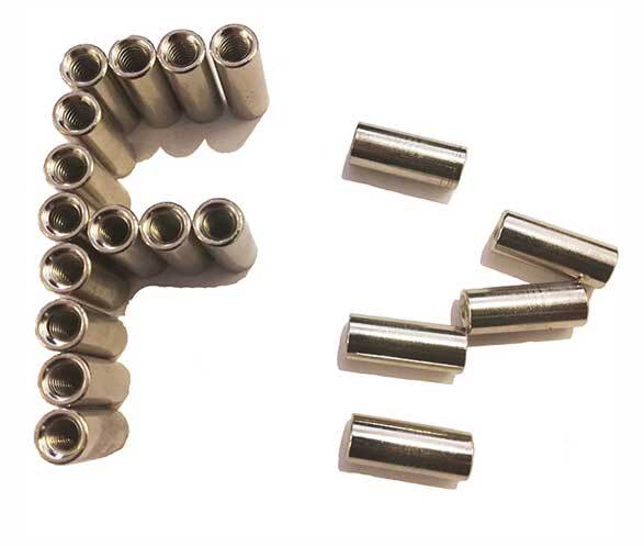 Rope Saw Connectors, High-Quality Diamond Rope Saw Bead Saw Connectors, Steel Connectors, 50 Pieces Per Pack