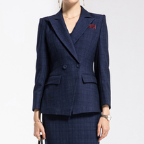 Plaid Business Professional Dress Temperament Goddess Van Suit Suit Women Interview West Suit Fashion Ol Sales Department Workwear