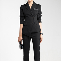 Suit Suit Women 2022 New Temperament Workwear Workwear Sales Department High-end Manager Professional Clothing Autumn Winter