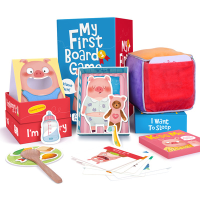 TOI图益我的第一套桌游益智类桌面游戏儿童玩具亲子互动男孩女孩