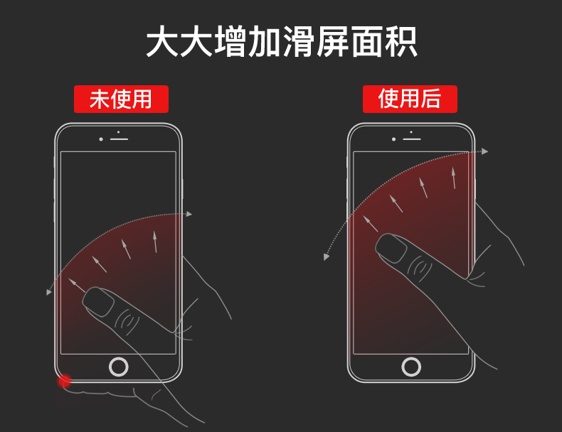 Điện thoại di động vòng đeo khóa Apple X nhẫn khóa ngón tay khóa vòng từ Huawei oppo vòng đeo tay nữ 6 ngón tay khóa vivo lười dán khung máy tính bảng iPhone6 ​​phụ kiện đa năng - Nhẫn mẫu nhẫn nam đẹp 2020